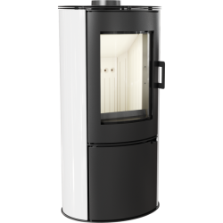 Kachlová kamna KRATKI KOZA AB S DR bílá